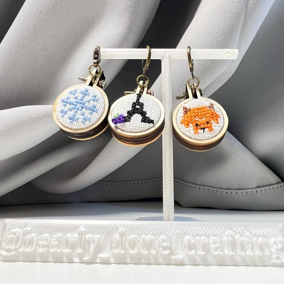 Miniature Embroidery Charms (Custom Designs) - Picture 2 of 16